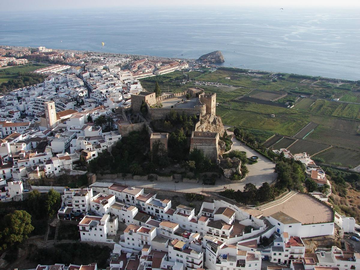 Salobreña, en la Costa Tropical de Granada