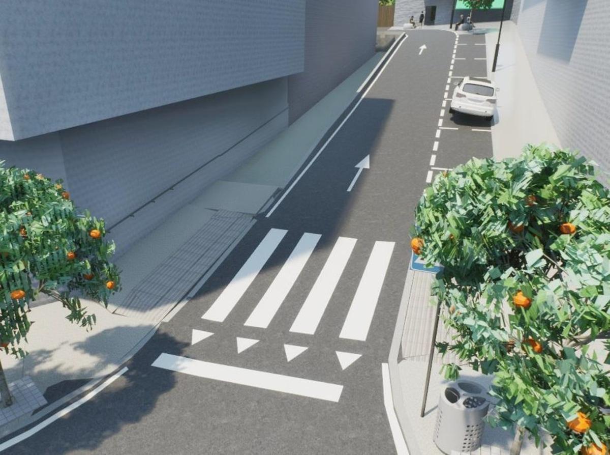 La calle Longán tendrá una segunda fase de obras.