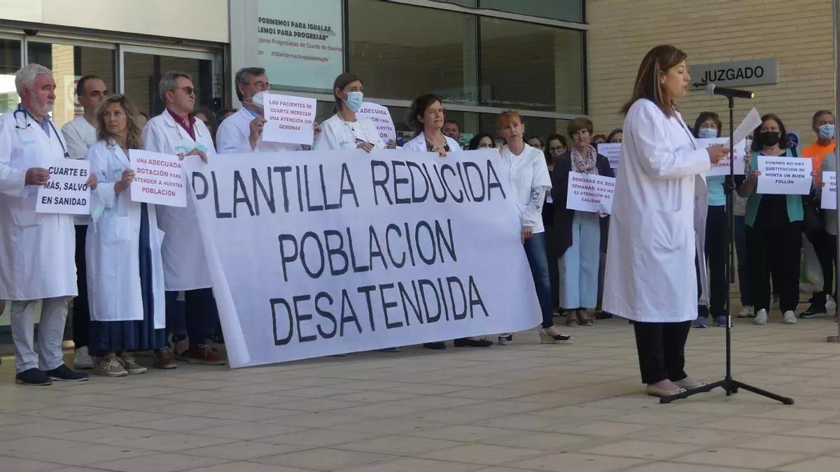 Los profesionales médicos ya se manifestaron en 2023 por la falta de perosnal.