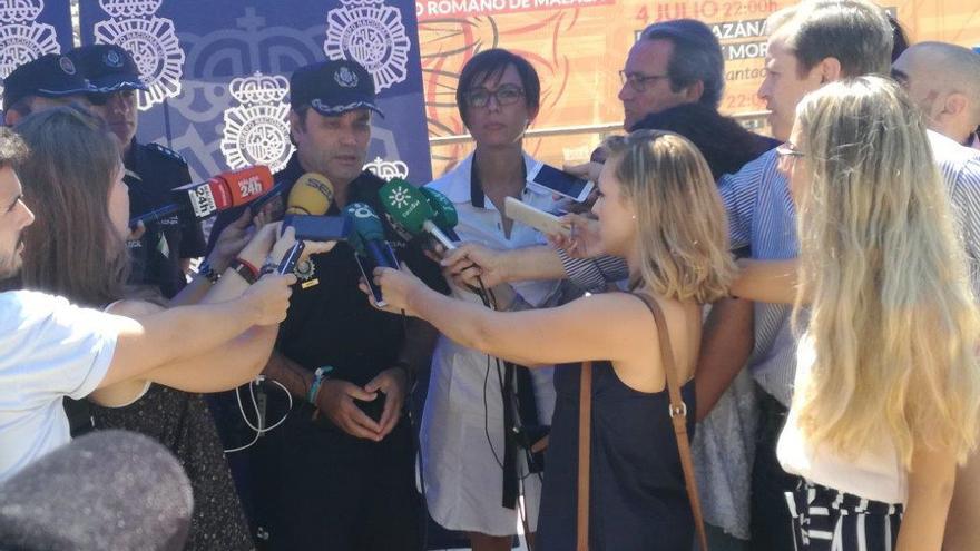 Un momento de la rueda de prensa de presentación del Plan de Turismo Seguro, este viernes en Málaga.