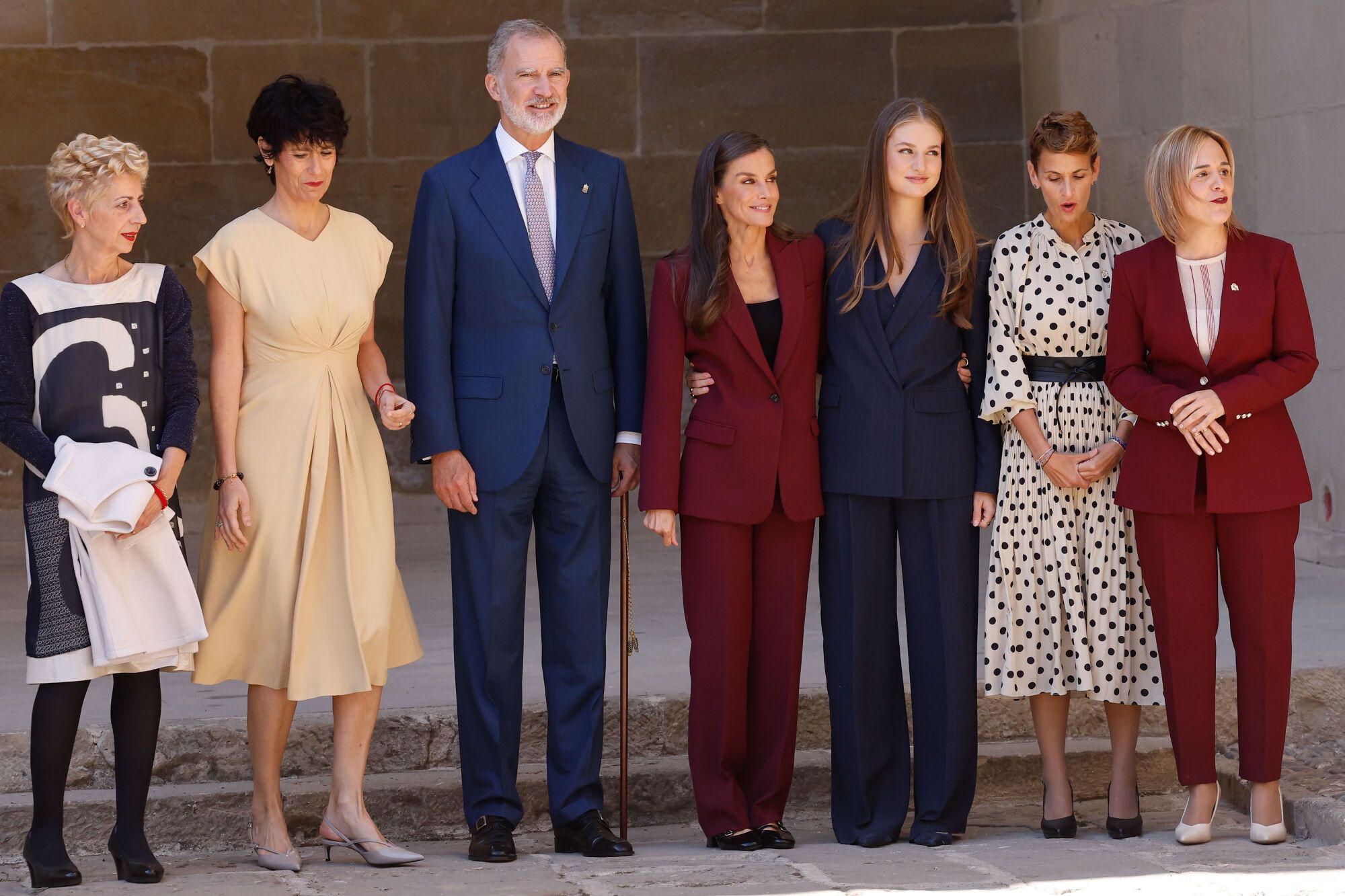 EN IMÁGENES: Leonor se da un baño de multitudes en su estreno como Princesa de Viana