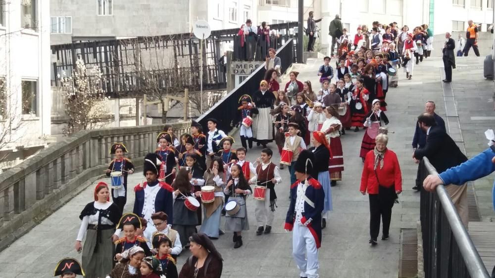 Festa de Reconquista 2017 | Tambores de guerra en el Casco Vello