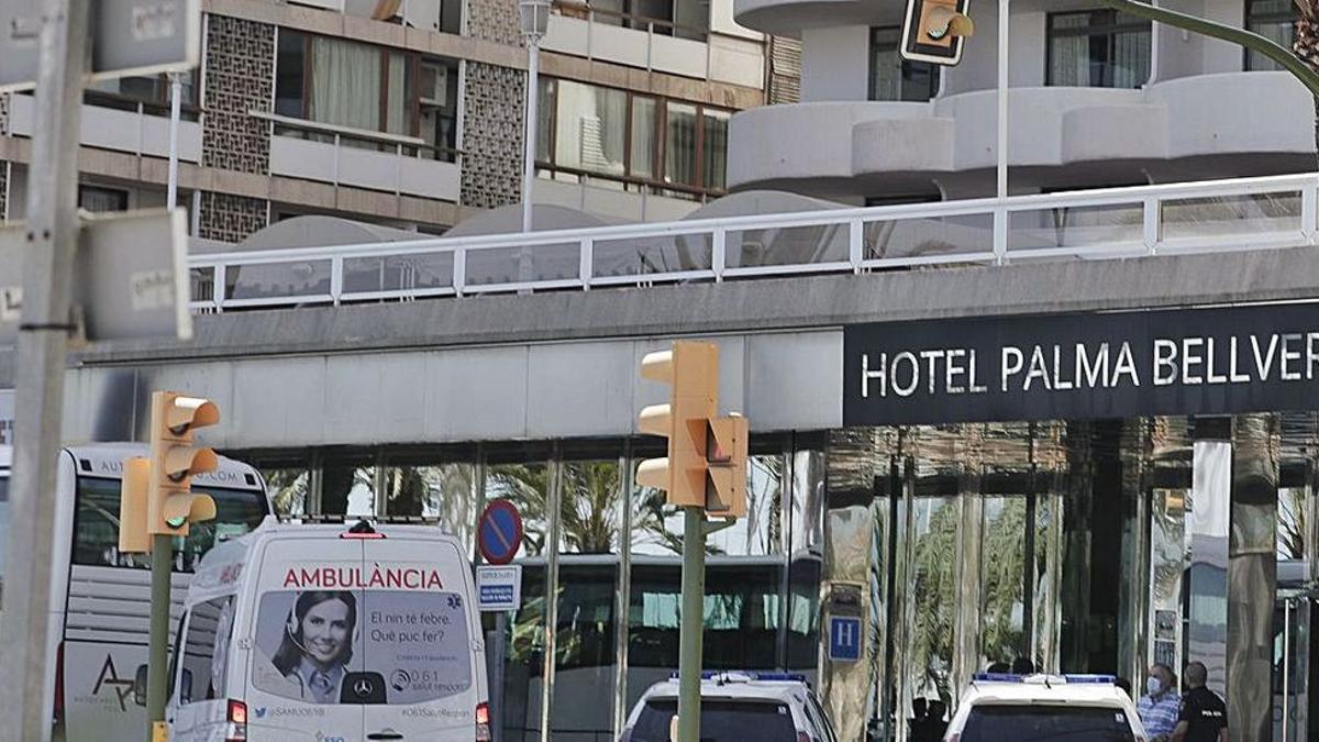 Das Corona-Hotel Palma Bellver am Paseo Marítimo in Palma de Mallorca.