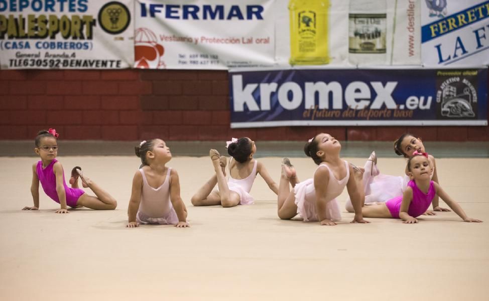 Exhibición de la Escuela de gimnasia rítmica