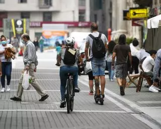 Tres de cada diez heridos por el tráfico urbano son peatones, ciclistas y usuarios de patinetes