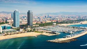 Archivo - Vista del Port Olímpic de Barcelona