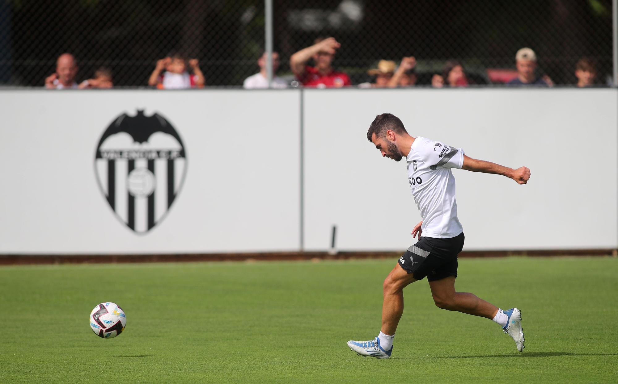 Primer entrenamiento de la era Gattuso