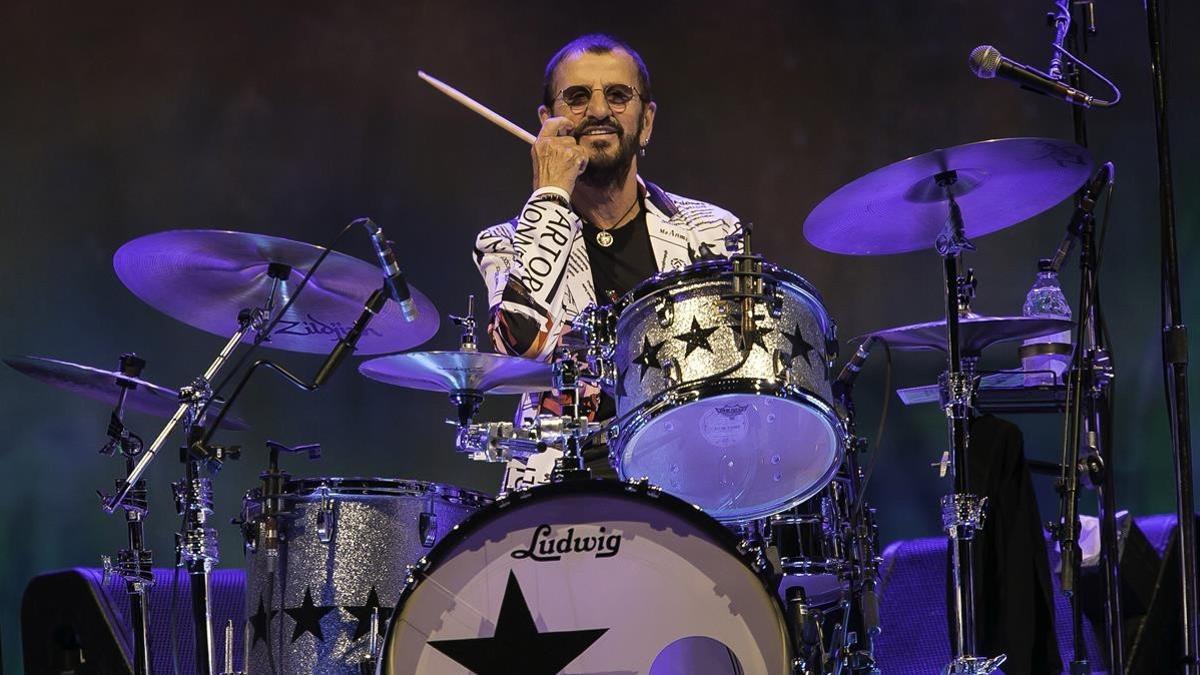 Ringo Starr, en el Palau Sant Jordi