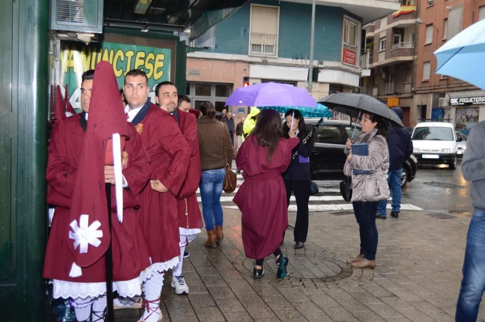 La procesión del Perdón se queda en San Antolín