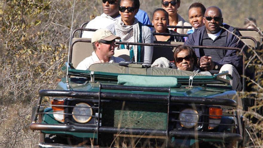 El safari va ser una de les darreres activitats abans de tornar als EUA.