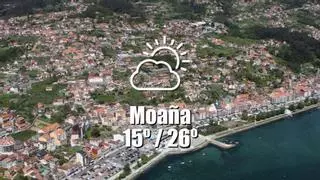 El tiempo en Moaña: previsión meteorológica para hoy, miércoles 17 de junio