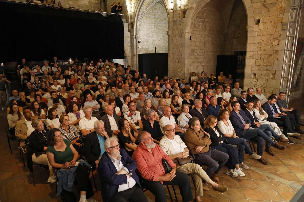 Les imatges de la conferencia d'Oriol Junqueras