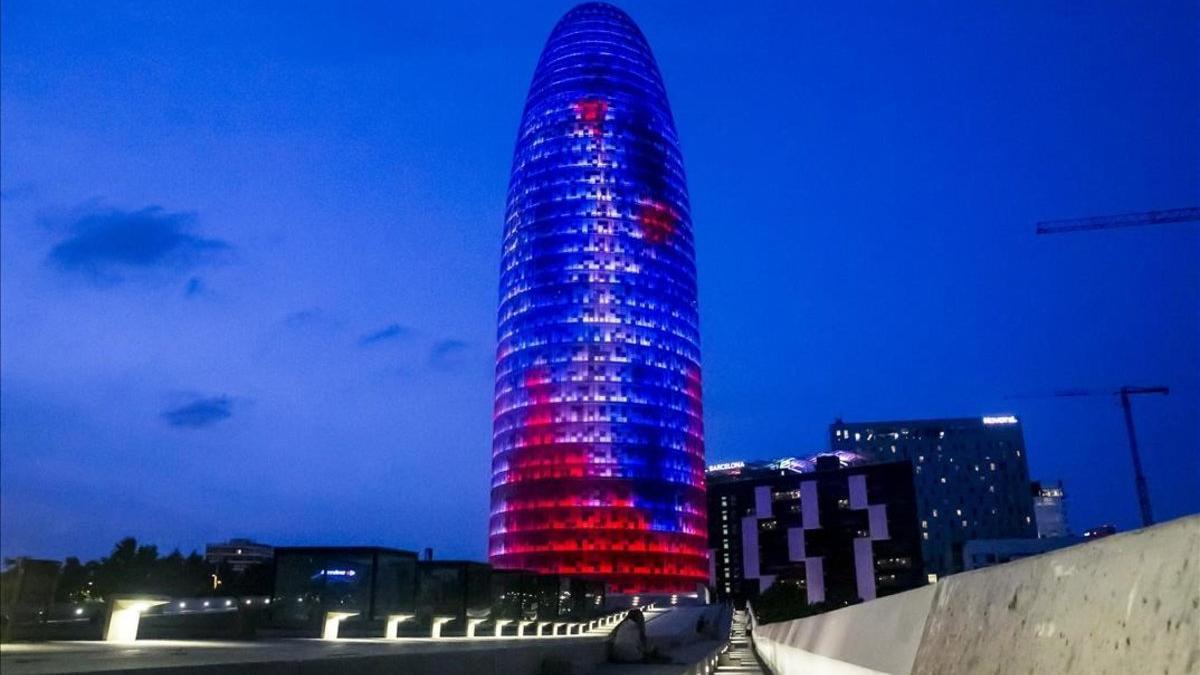 La Torre Glòries, en el 22@ de Barcelona.