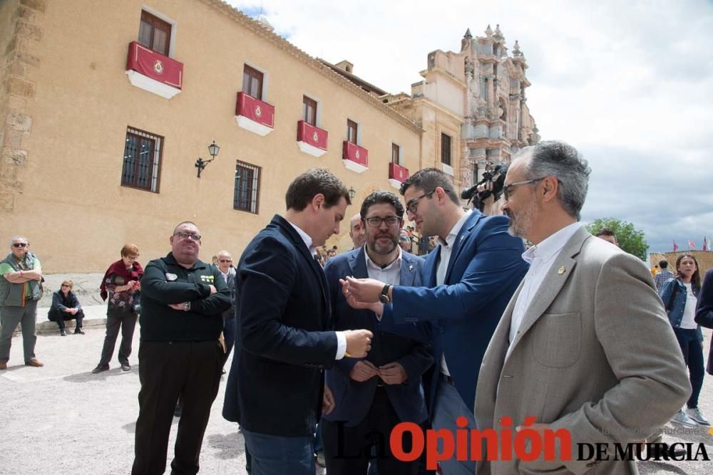 Visita de Albert Rivera a Caravaca