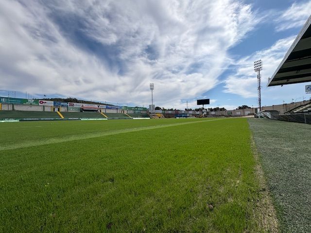 Fotogalería: El césped del Príncipe Felipe, listo para la vuelta del Cacereño