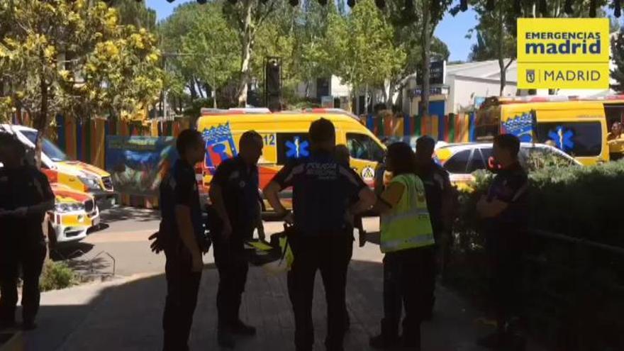 Más de 30 heridos en un accidente en el Parque de Atracciones de Madrid