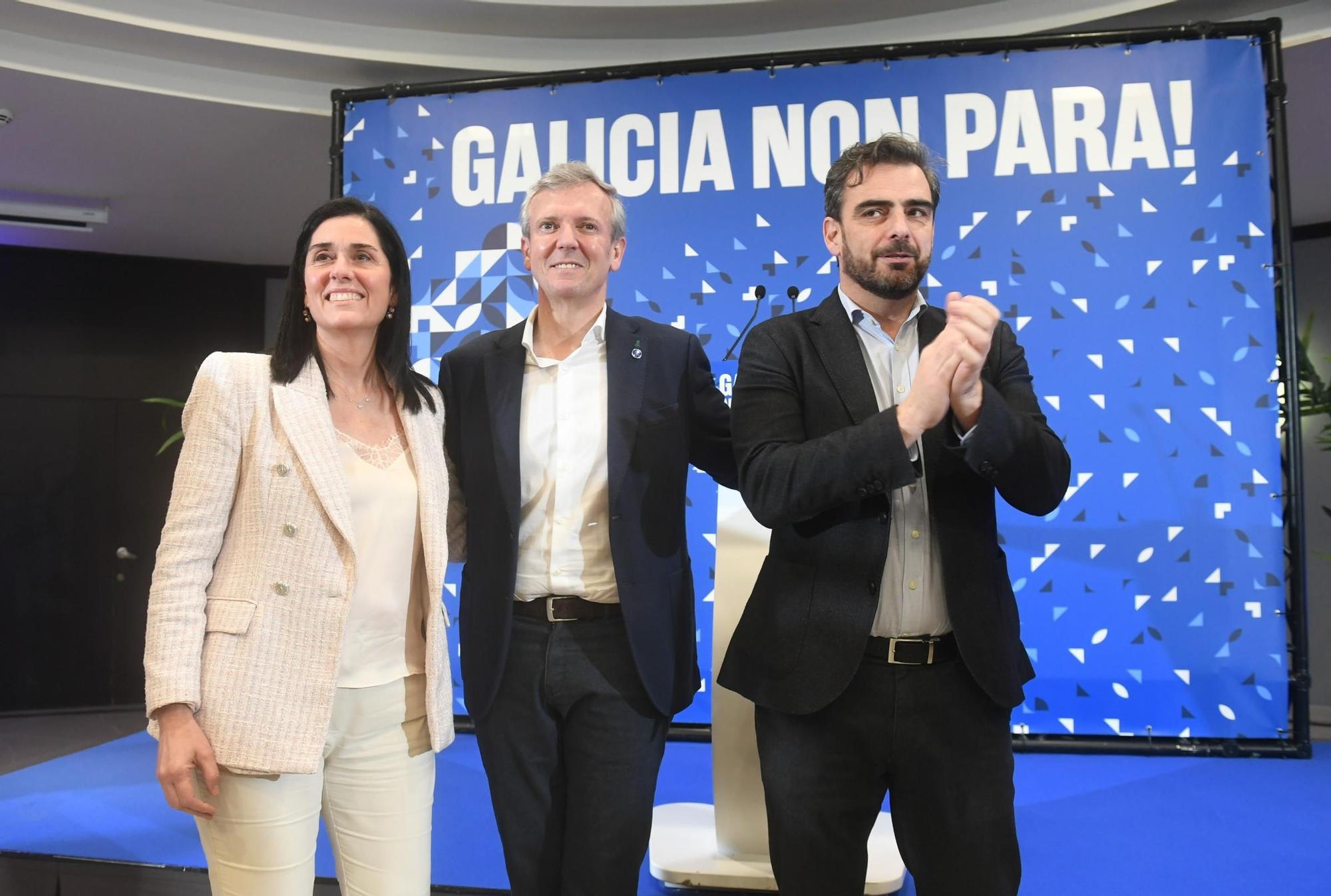 Reunión en A Coruña de la ejecutiva provincial del PP