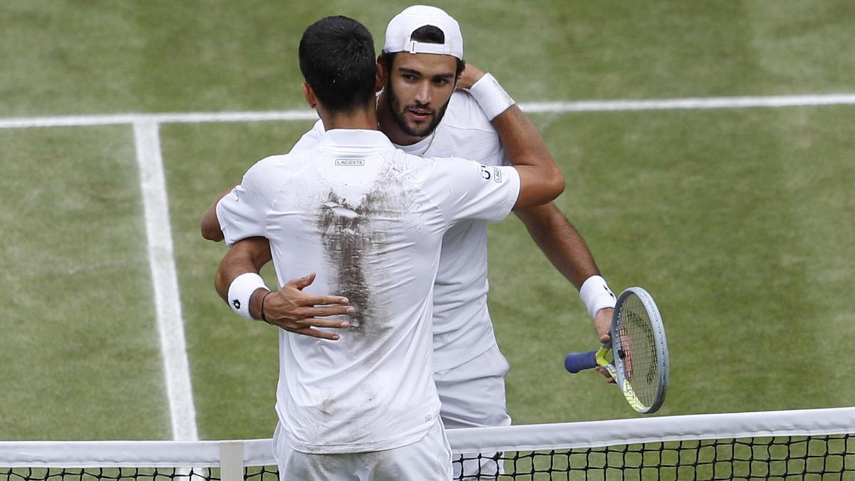 Final de Wimbledon: Djokovic - Berrettini