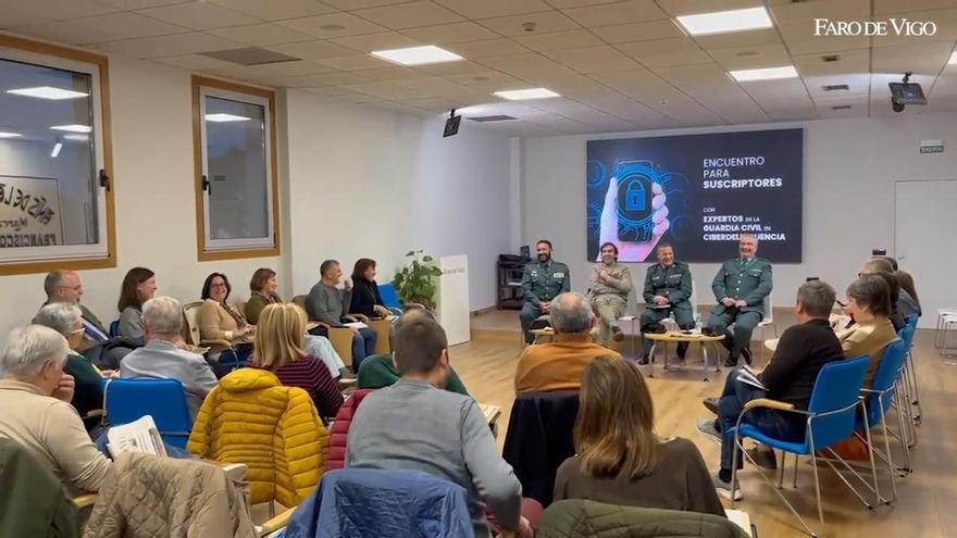 Vídeo: Conferencia de guardias civiles expertos en ciberdelitos