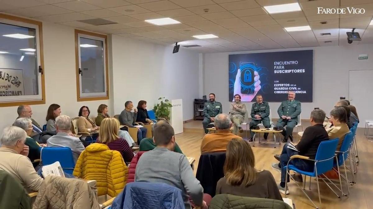 Vídeo: Conferencia de guardias civiles expertos en ciberdelitos