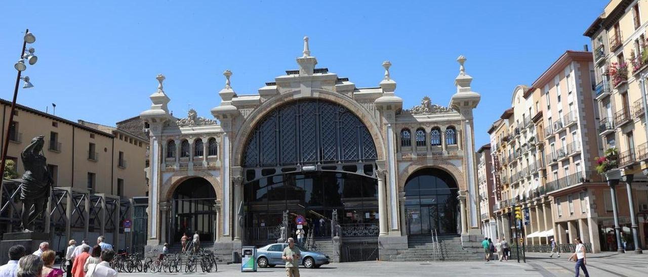 El Mercado Central de Zaragoza, diseño de Félix Navarro.