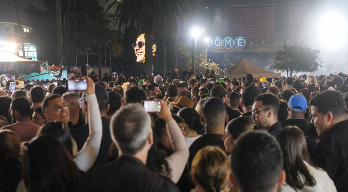 27-02-2026 LAS PALMAS DE GRAN CANARIA. Carnaval. Concierto Marc Anthony  | 27/02/2026 | Fotógrafo: Andrés Cruz