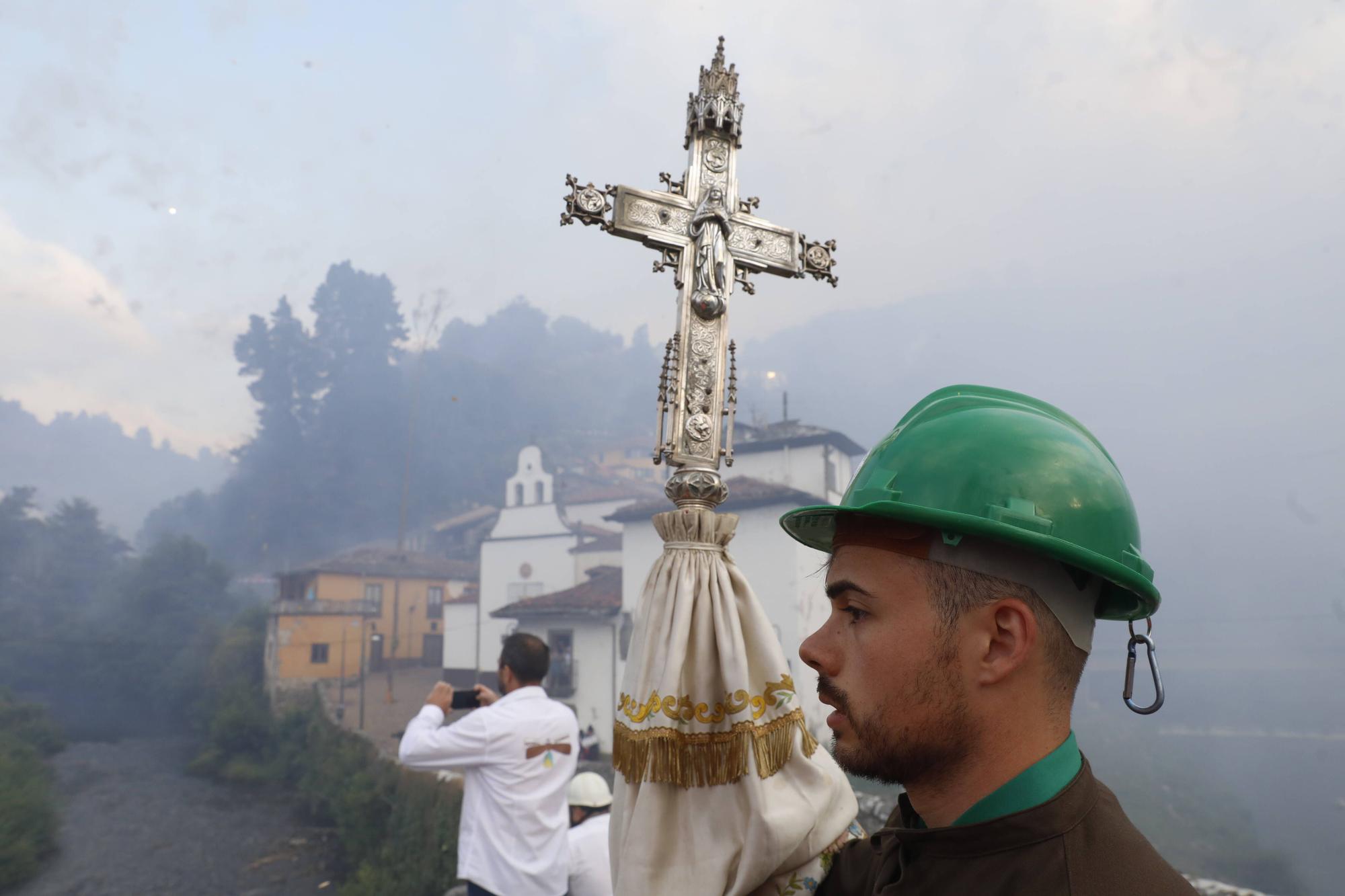 En imágenes: así se vivió El Carmen en Asturias