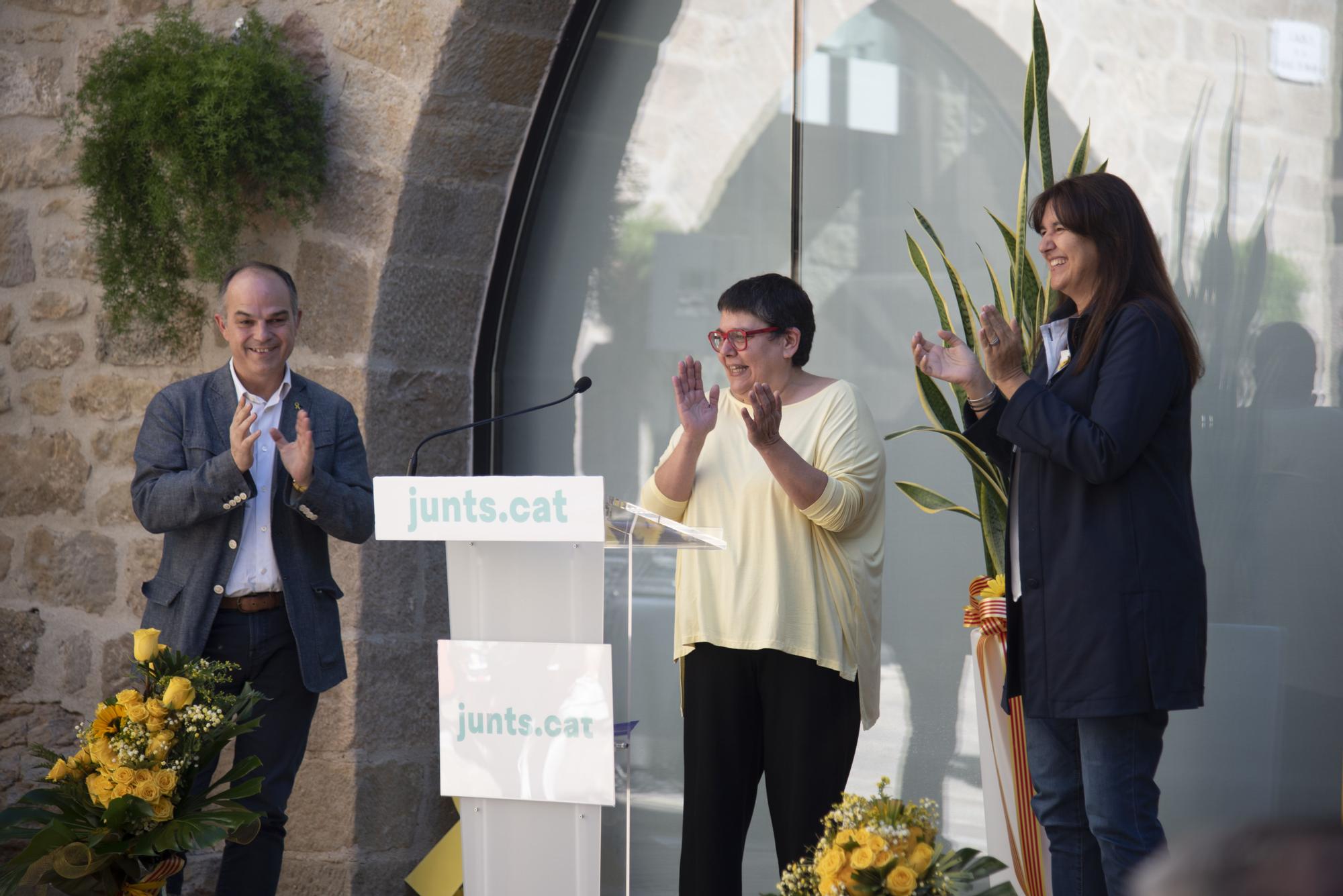 Presentació d'Elis Colell com a cap de llista de Junts per Catalunya a Solsona