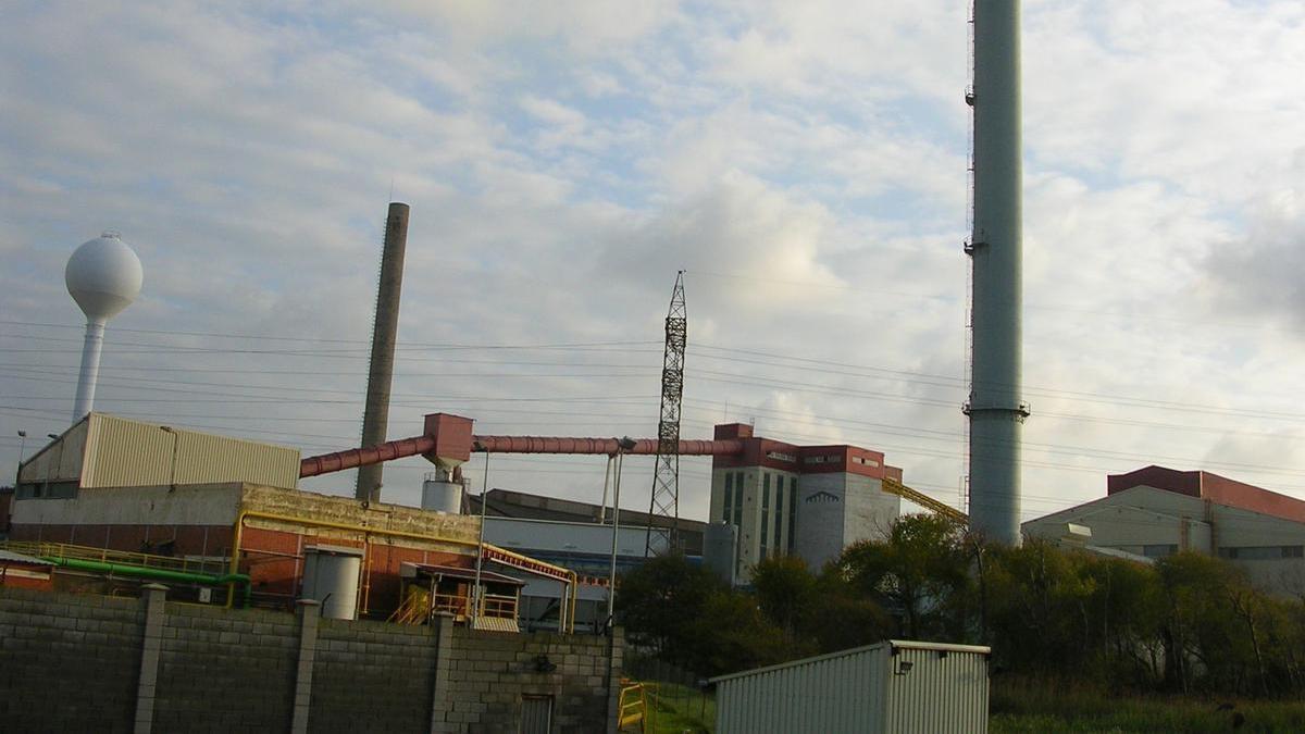 La fábrica de Saint Gobain en Avilés