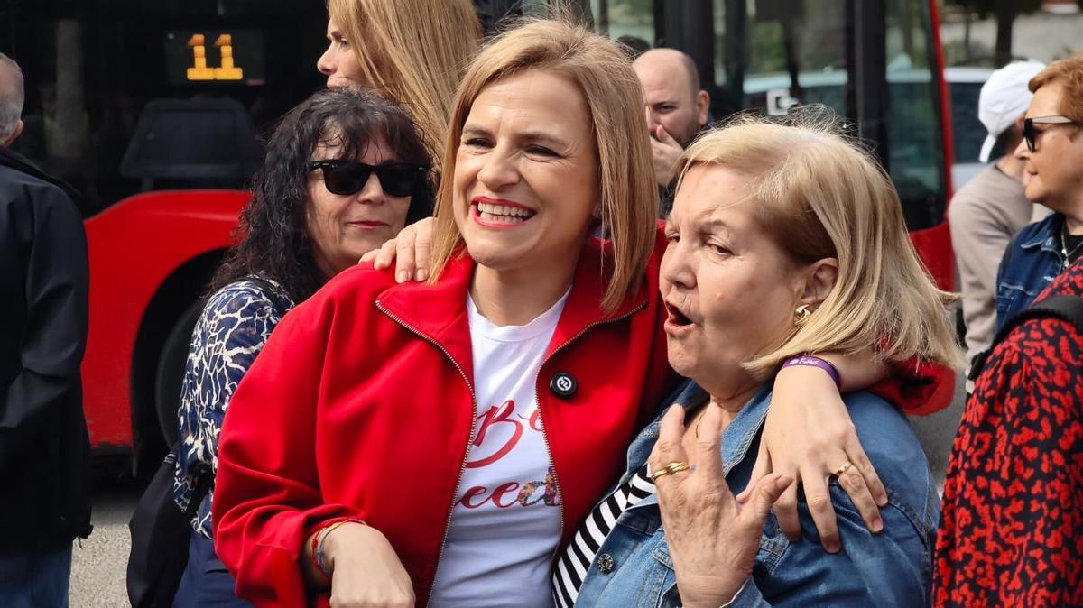 La delegada del Gobierno y secretaria de Igualdad del PSOE, Pilar Bernabé.