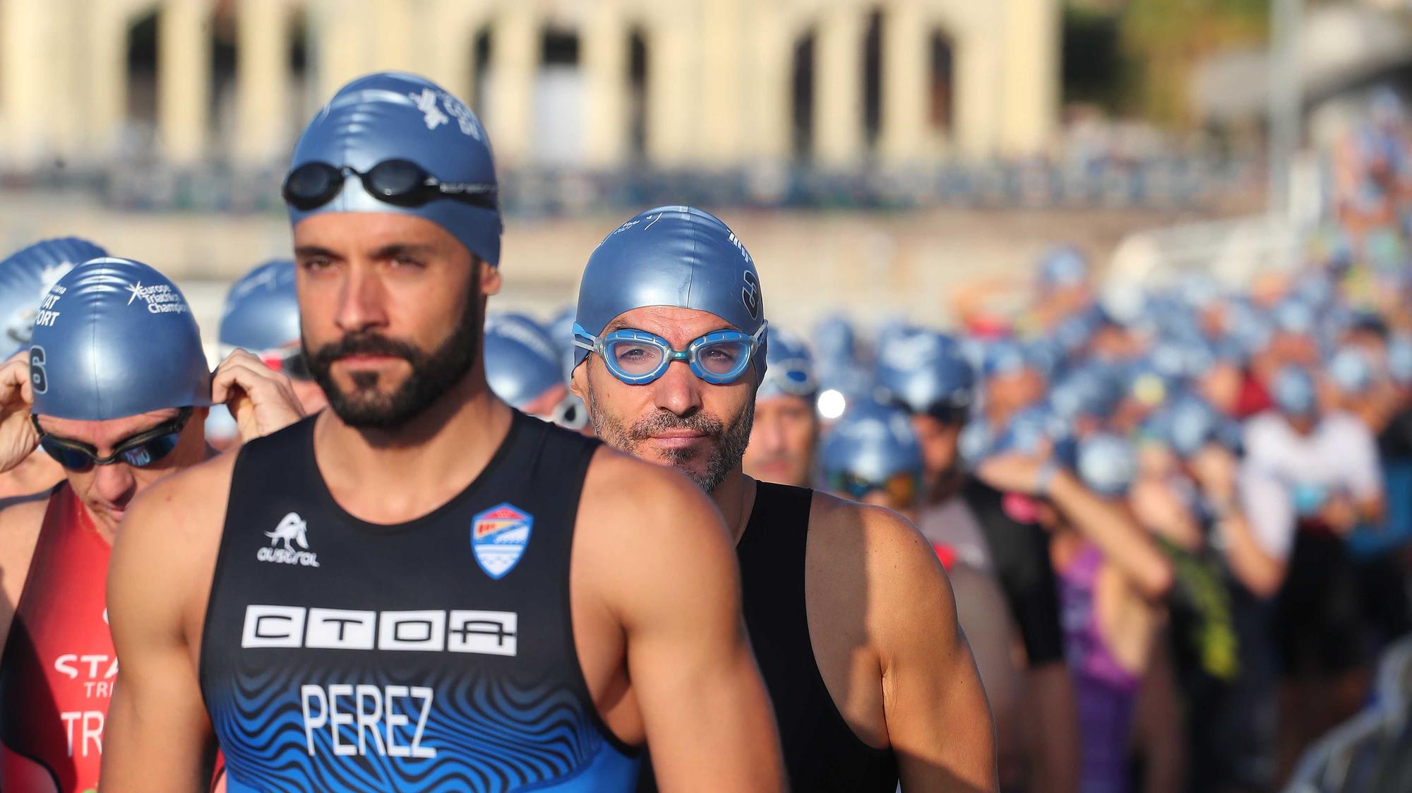 Búscate en las imágenes del Triatlón Olímpico del campeonato de Europa