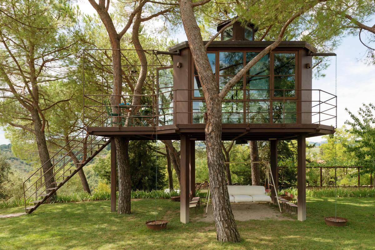 Casa en el árbol en Florencia (Italia)