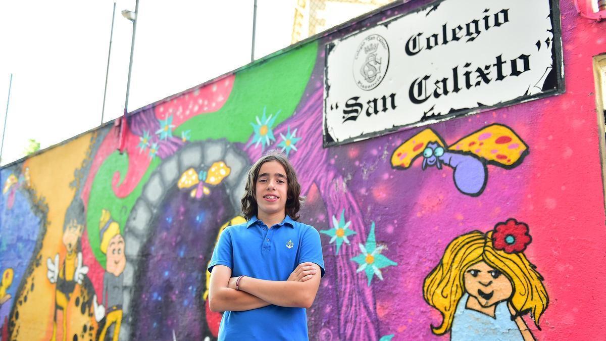 Rodrigo Santos, el niño de Plasencia con altas capacidades que estudia piano y ha ganado un Premio Extraordinario de Primaria.
