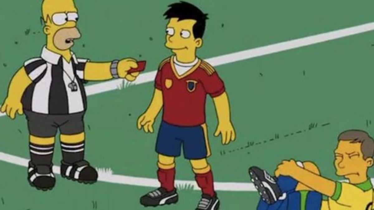 La predicción de Los Simpson para la Selección Española en el Mundial Qatar 2022