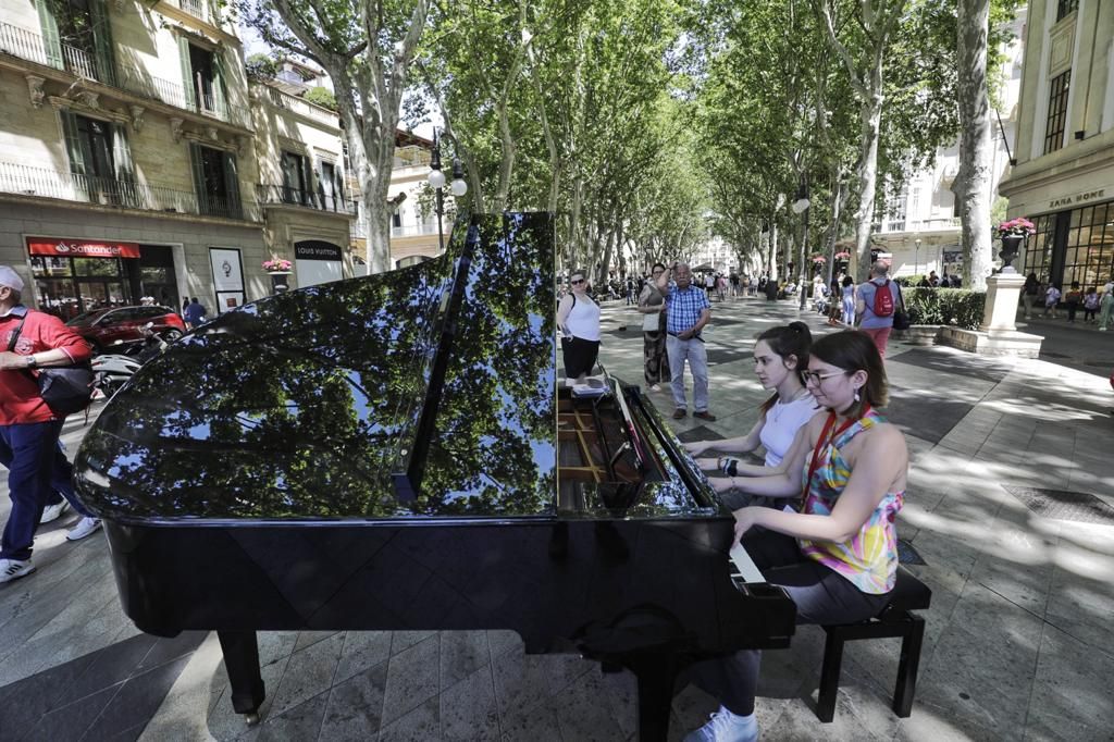 Los ciudadanos de Palma se sienten Chopin por un día