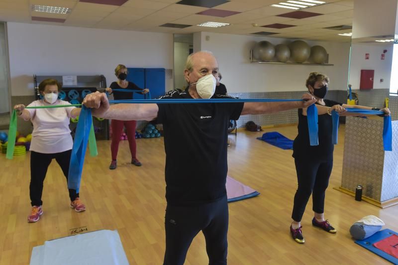 Francisco López Torregrosa, cuatro décadas yendo al gimnasio