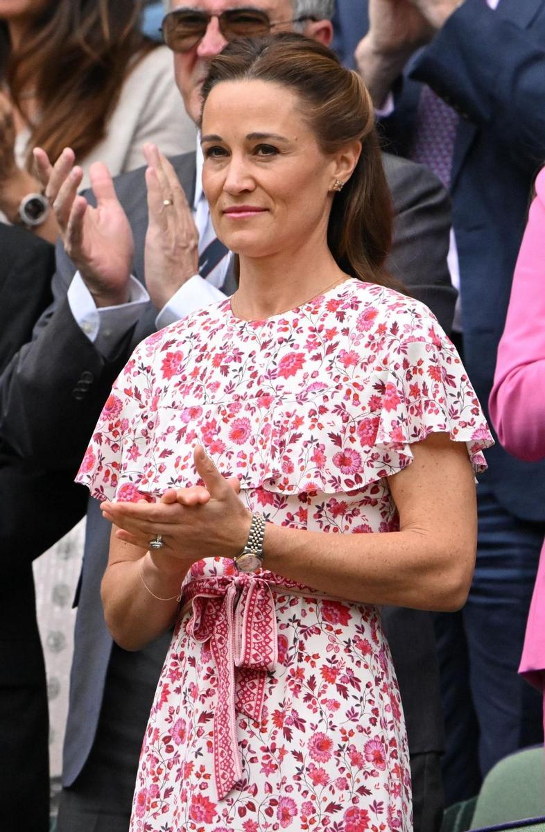 Pippa Middleton, en la final de Alcaraz