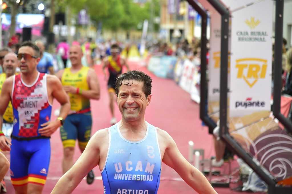 Llegada del triatlón de Fuente Álamo (I)