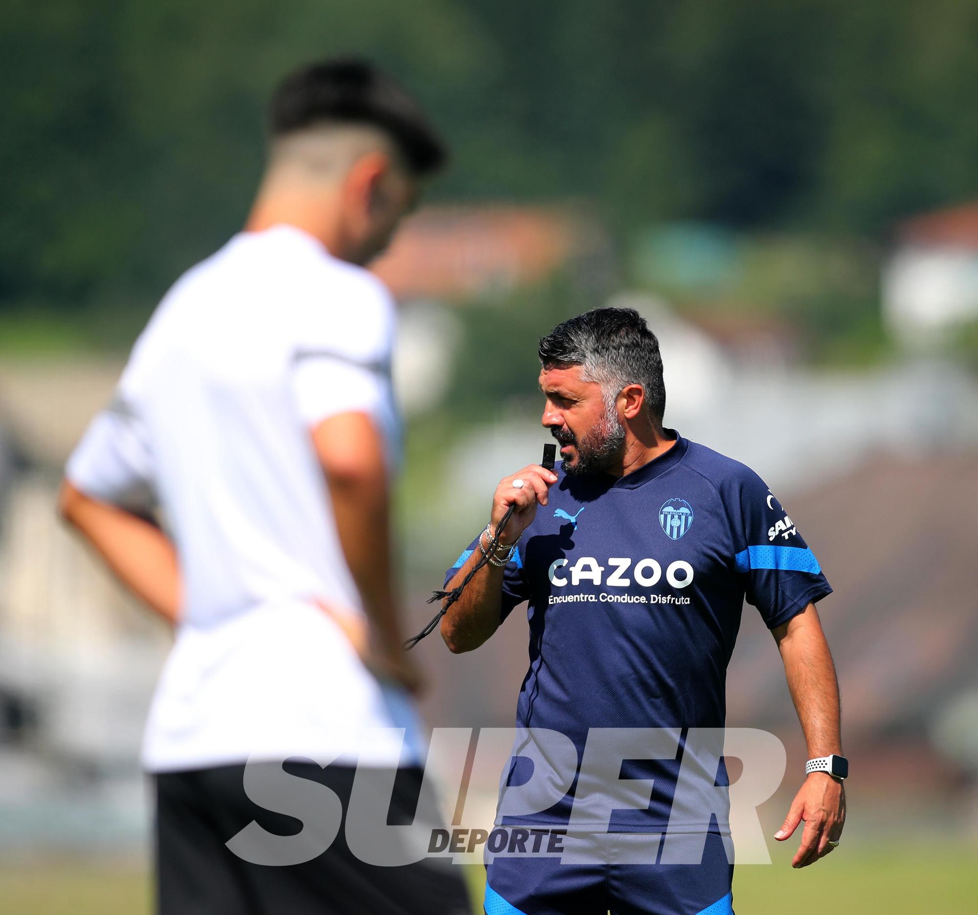 Así ha sido el primer entrenamiento del Valencia CF en tierras suizas