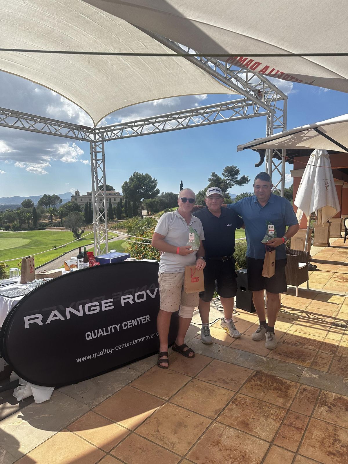 Ganadores de Segunda categoría del torneo disputado en el club Golf Son Gual