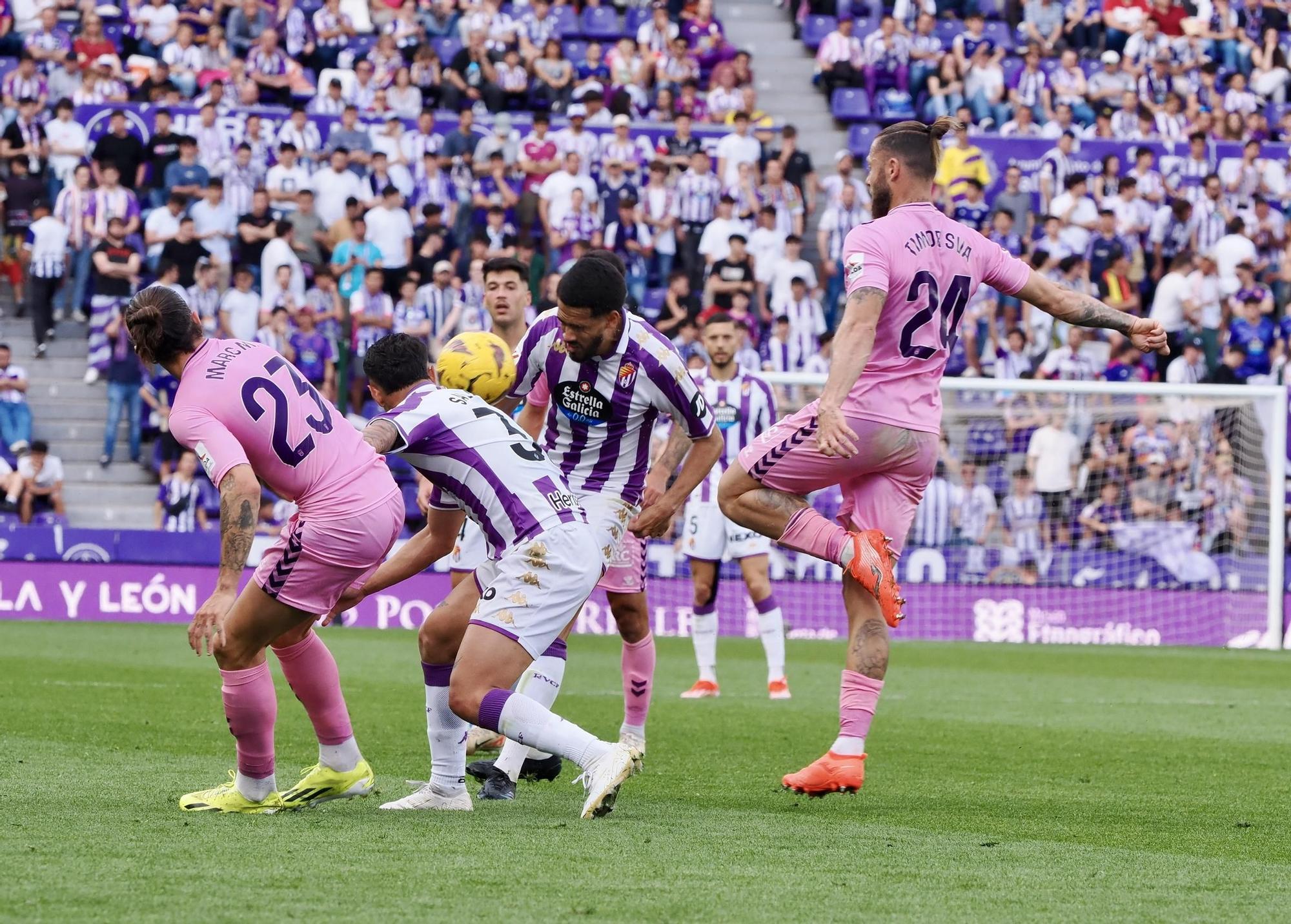 Las imágenes del Real Valladolid - Eldense (1-0)