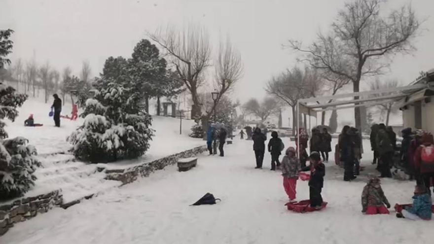 Nieve en Castellón