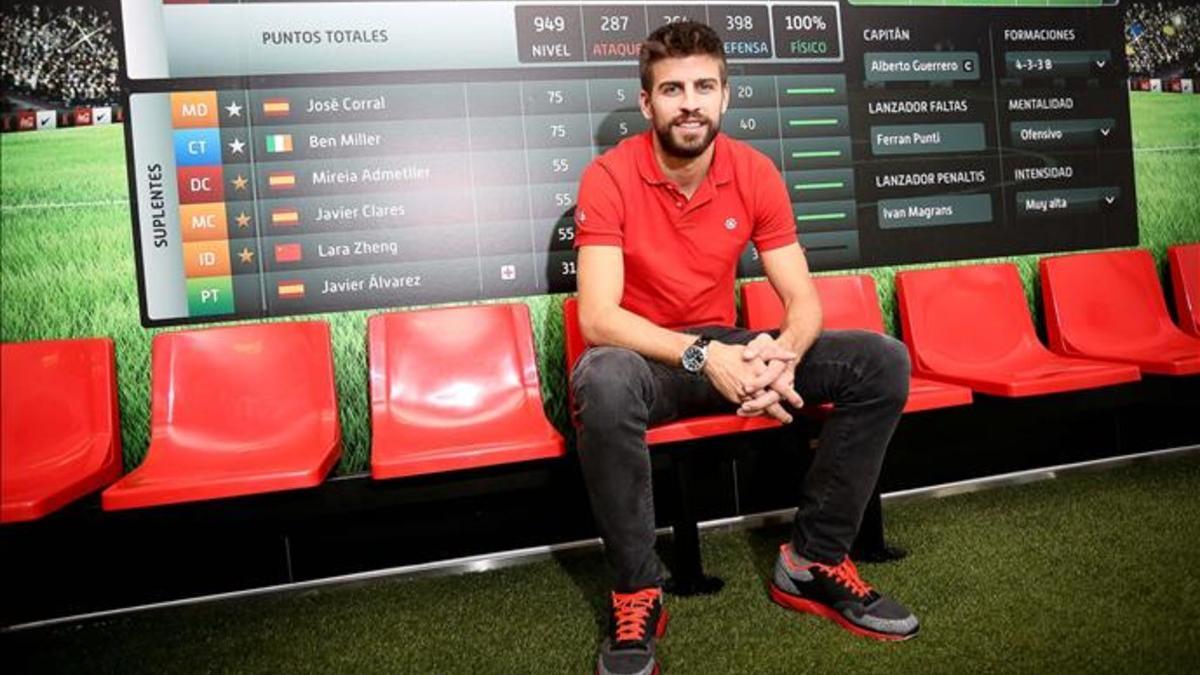 Gerard Piqué tiene muchas inquietudes al margen del fútbol