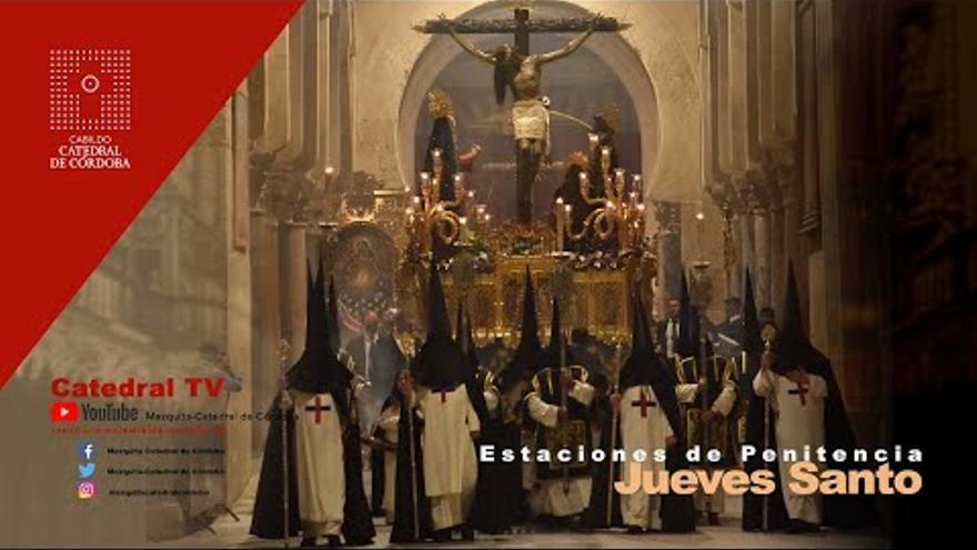 Retransmisión en vídeo de la carrera oficial del Jueves Santo en Córdoba