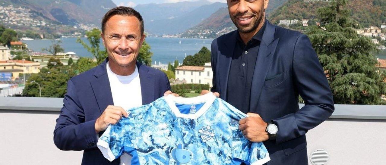 Thierry Henry se ha convertido en accionista del Como
