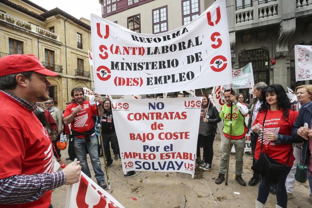 Manifestación del 1 de Mayo en Oviedo