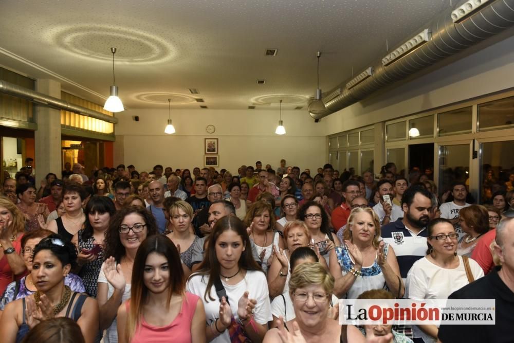 Recibimiento de Miguel Ángel López en Llano de Brujas a su vuelta de Río