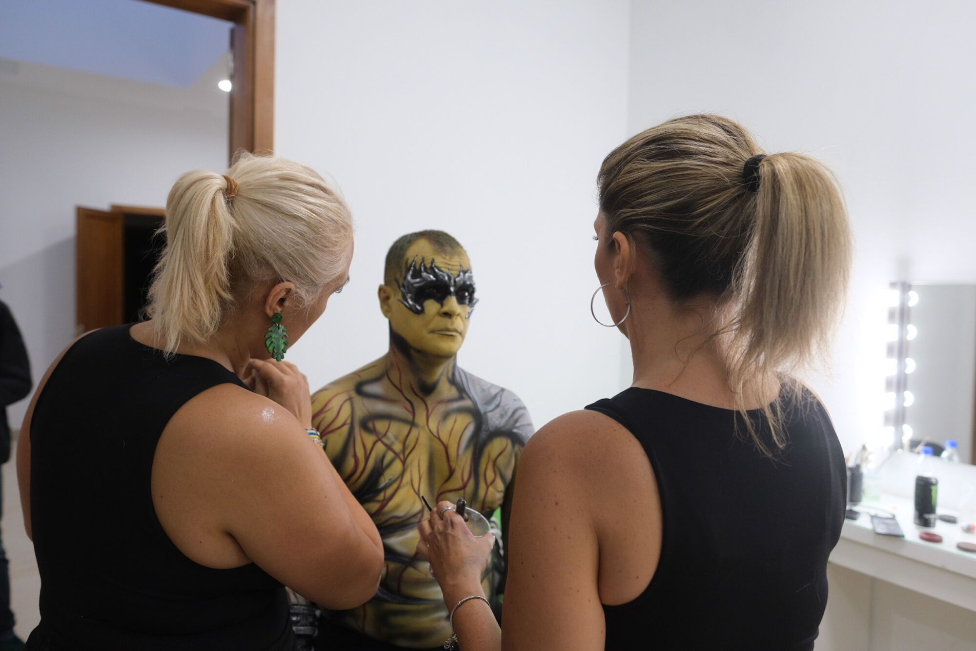 Preparación de la Suelta del Perro Maldito en Valsequillo 