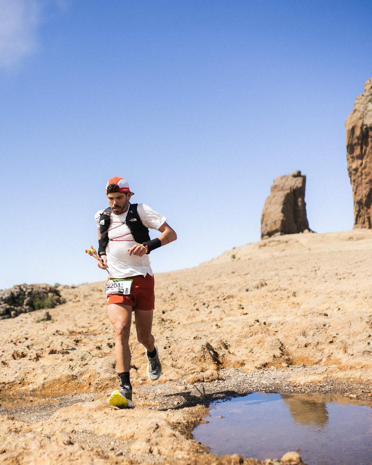 Pau Capell, durante la Transgrancanaria
