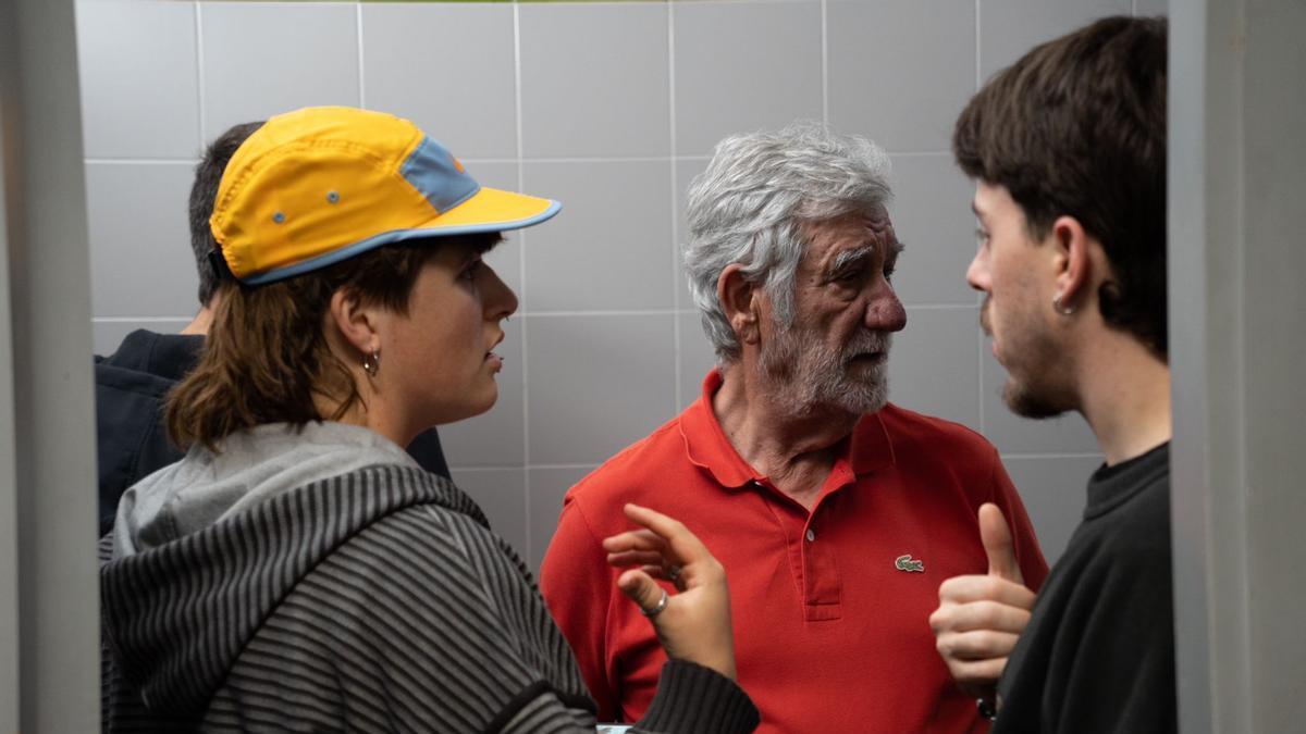Luis Manuel Gurriarán interpreta el corto 'A Queima'